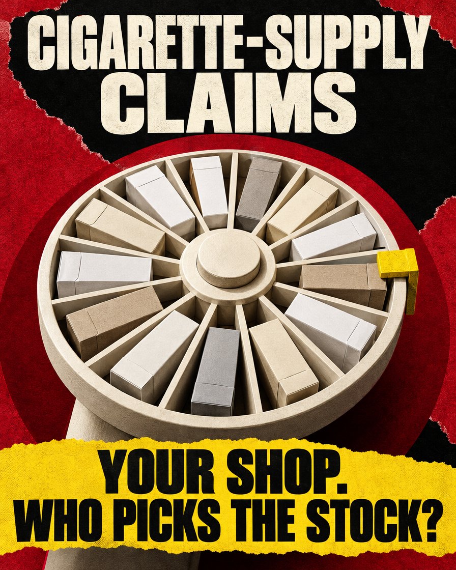 Cigarette-supply allegations: the counter is yours, but who chooses the stock?