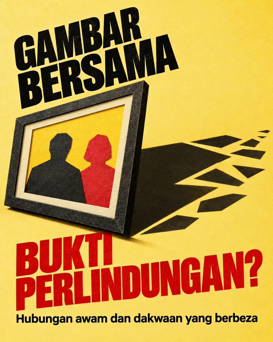 Hubungan awam, permohonan bantuan dan penggunaan nama: asal dakwaan perlindungan atasan